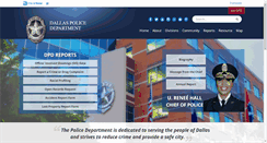 Desktop Screenshot of dallaspolice.net