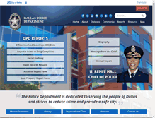 Tablet Screenshot of dallaspolice.net
